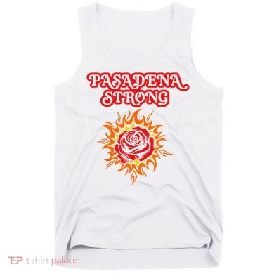 Strong California Pasadena Strong Rose Fire Tank Top