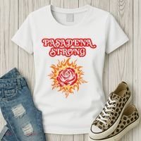 Strong California Pasadena Strong Rose Fire Women's T-Shirt thumb 3