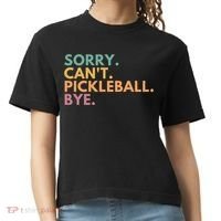 Sorry CanT Pickleball Bye Gift Comfort Colors Boxy T-Shirt thumb 0