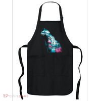 Stunning Cat Paris Landscape Silhouette Artwork Apron thumb 0