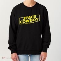 Space Cowboy Pew Pew Pew Funny Geek Nerd Pop Culture Women's Sweatshirt thumb 0