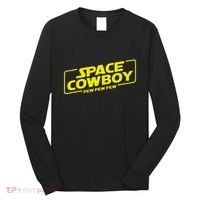 Space Cowboy Pew Pew Pew Funny Geek Nerd Pop Culture Long Sleeve Shirt thumb 0