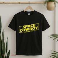 Space Cowboy Pew Pew Pew Funny Geek Nerd Pop Culture T-Shirt thumb 2