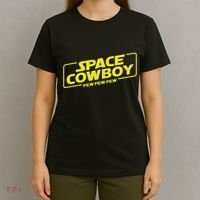 Space Cowboy Pew Pew Pew Funny Geek Nerd Pop Culture T-Shirt thumb 4