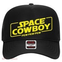 Space Cowboy Pew Pew Pew Funny Geek Nerd Pop Culture Hat thumb 0