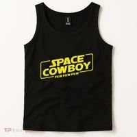 Space Cowboy Pew Pew Pew Funny Geek Nerd Pop Culture Tank Top thumb 2