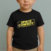 Space Cowboy Pew Pew Pew Funny Geek Nerd Pop Culture Toddler T-Shirt thumb 2