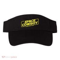 Space Cowboy Pew Pew Pew Funny Geek Nerd Pop Culture Visor thumb 0