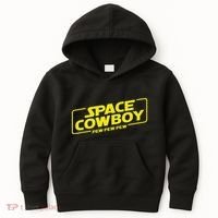 Space Cowboy Pew Pew Pew Funny Geek Nerd Pop Culture Kids Hoodie thumb 0