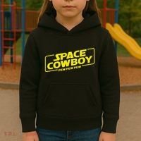 Space Cowboy Pew Pew Pew Funny Geek Nerd Pop Culture Kids Hoodie thumb 3