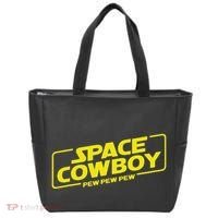 Space Cowboy Pew Pew Pew Funny Geek Nerd Pop Culture Tote Bag thumb 0