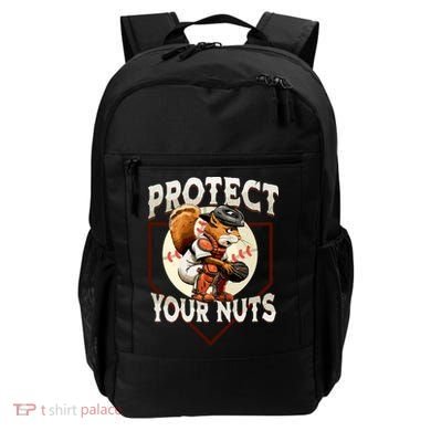 Squirrel Catcher Protect Your Nuts Funny Baseball Backpack