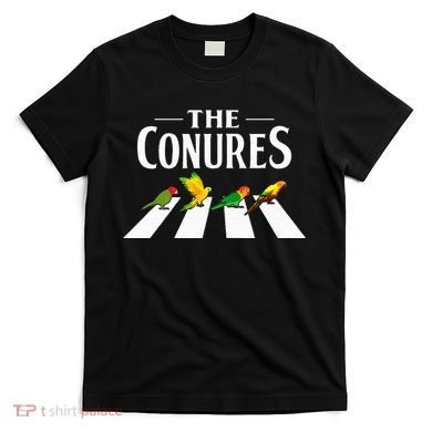 Sun Conure Parrot Pedestrian Design For A Conure Owner T-Shirt