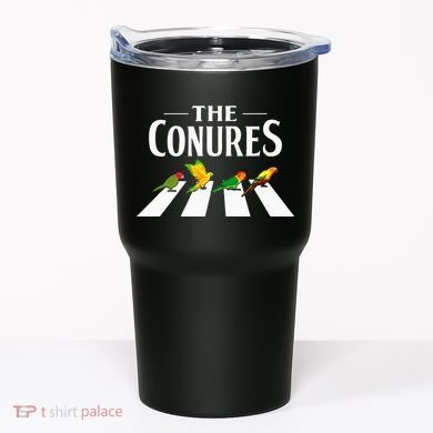 Sun Conure Parrot Pedestrian Design For A Conure Owner Tumbler