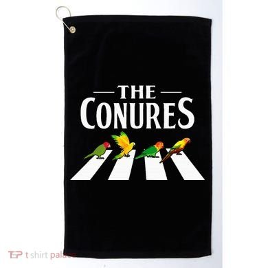 Sun Conure Parrot Pedestrian Design For A Conure Owner Golf Towel