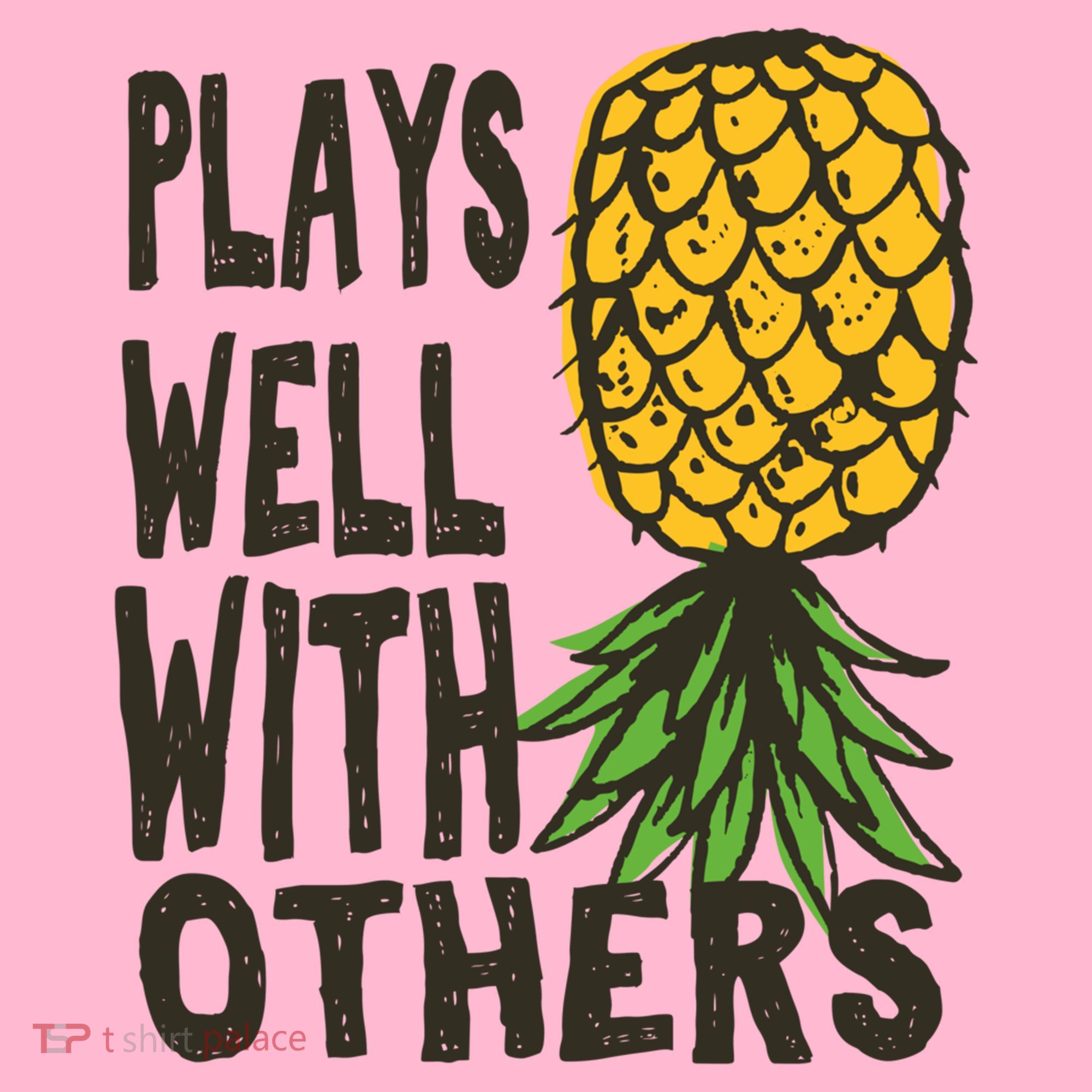 Swinger Couples Plays Well With Others Upside Down Pineapple Great Gift Coaster