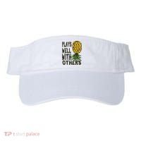 Swinger Couples Plays Well With Others Upside Down Pineapple Great Gift Visor thumb 0