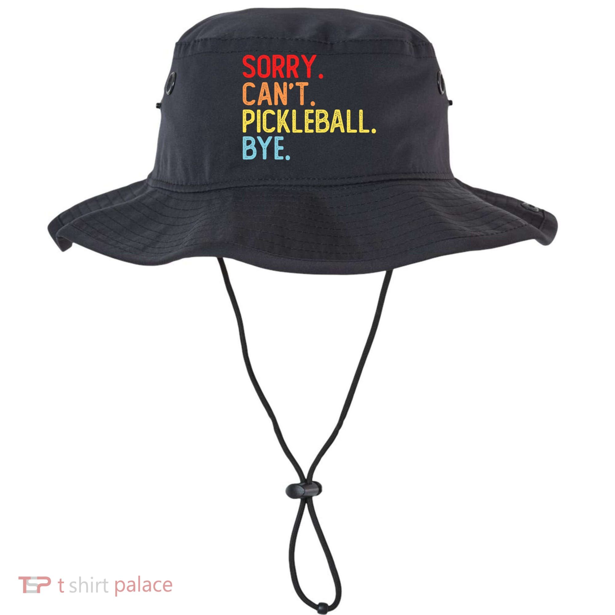 Sorry Can't Pickleball Bye Funny Pickleball Player Dink Premium Bucket Hat