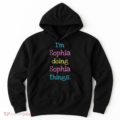Sophia Cute Personalized Text S Top For Hoodie