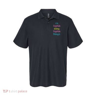 Sophia Cute Personalized Text S Top For Polo