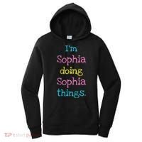 Sophia Cute Personalized Text S Top For Women's Hoodie thumb 0