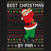 Santa Claus Playing Golf Funny Ugly Christmas Gofl Novelty Women's Hoodie thumb 2