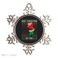 Santa Claus Playing Golf Funny Ugly Christmas Gofl Novelty Ornament thumb 0