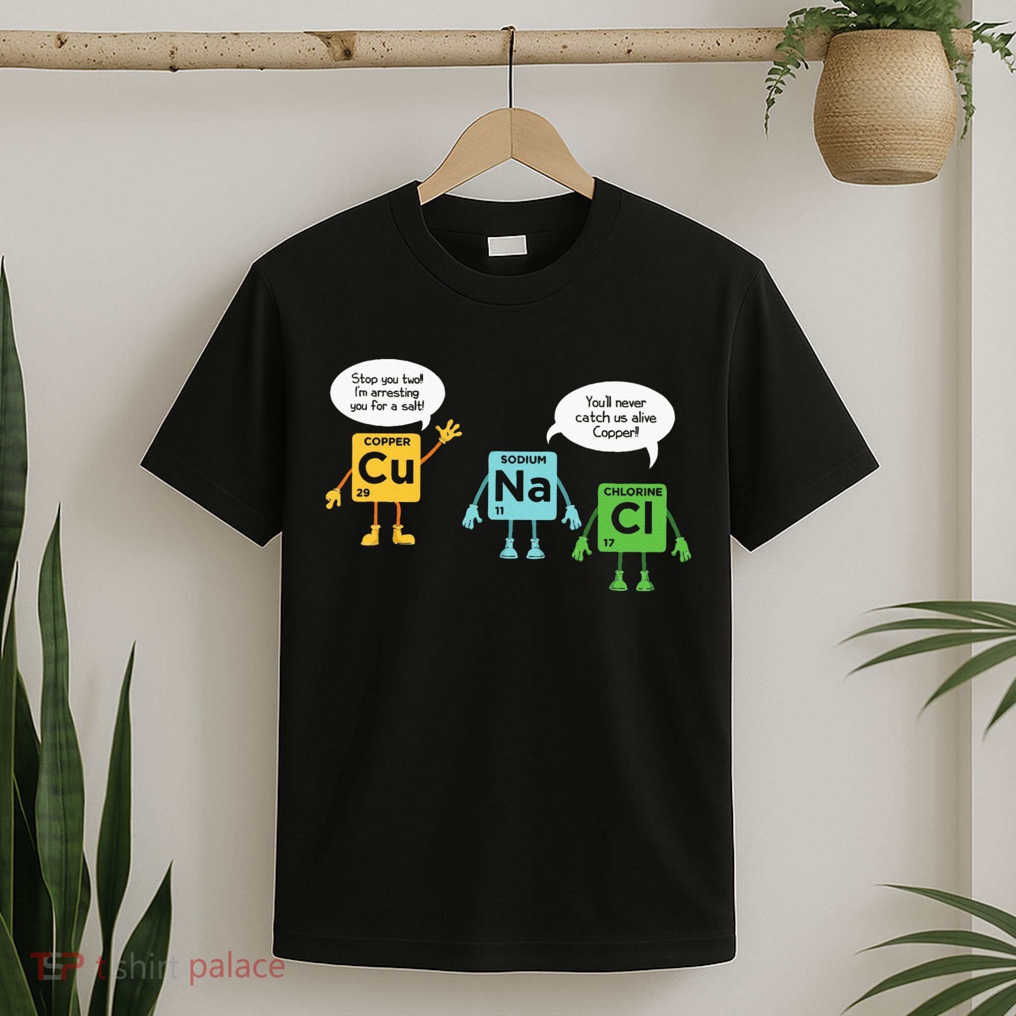 Science Chemistry Periodic Table Funny Scientist Nerd Geeks T-Shirt