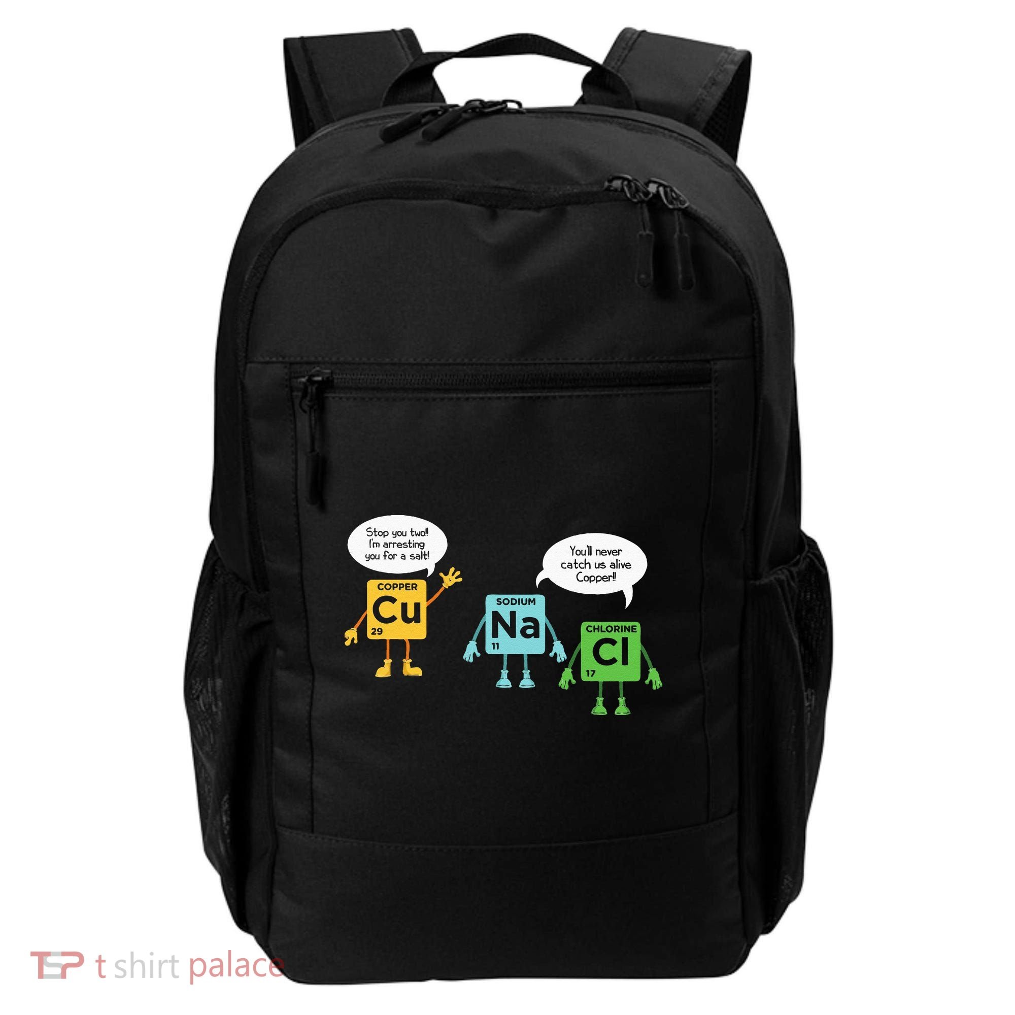 Science Chemistry Periodic Table Funny Scientist Nerd Geeks Backpack