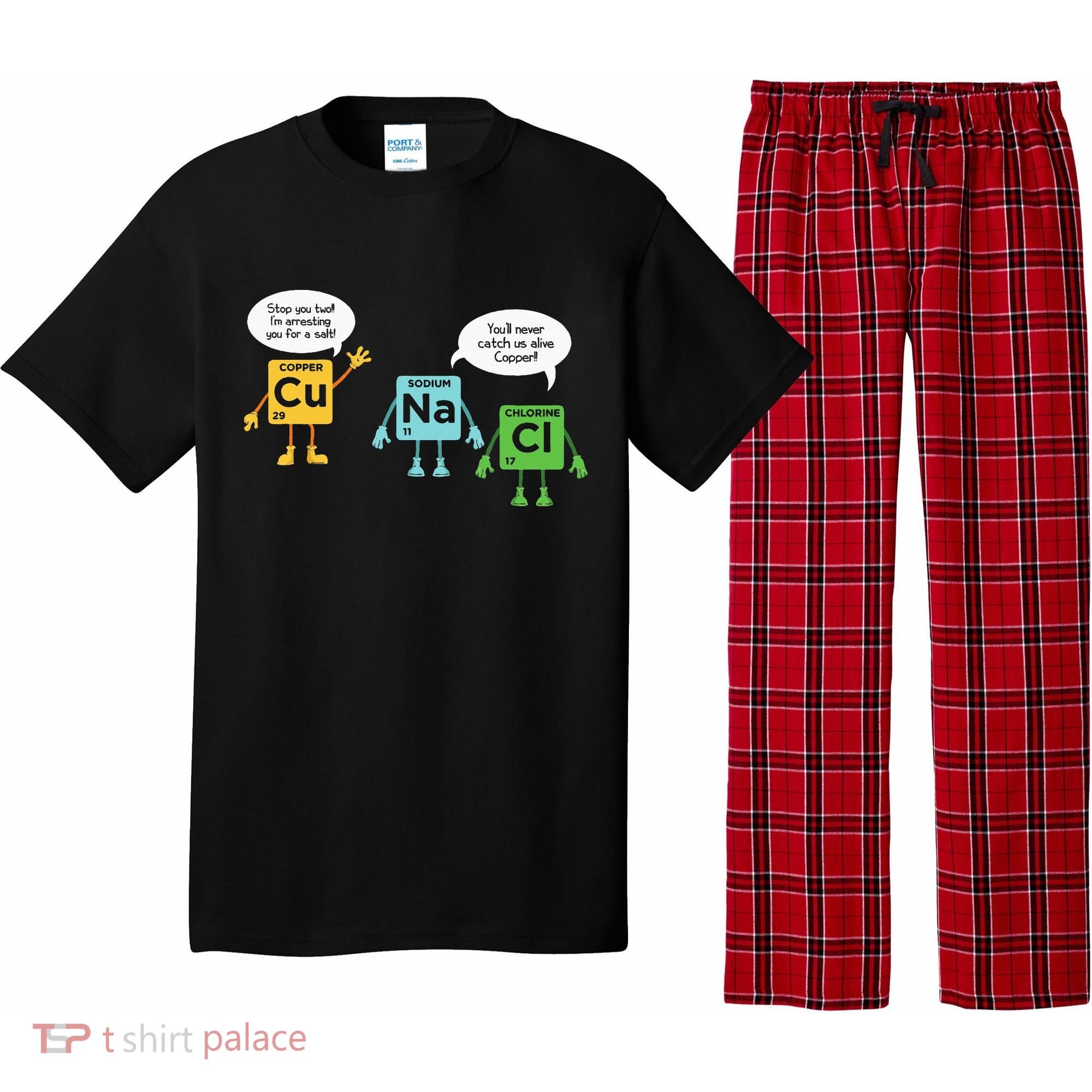 Science Chemistry Periodic Table Funny Scientist Nerd Geeks Pajama Set