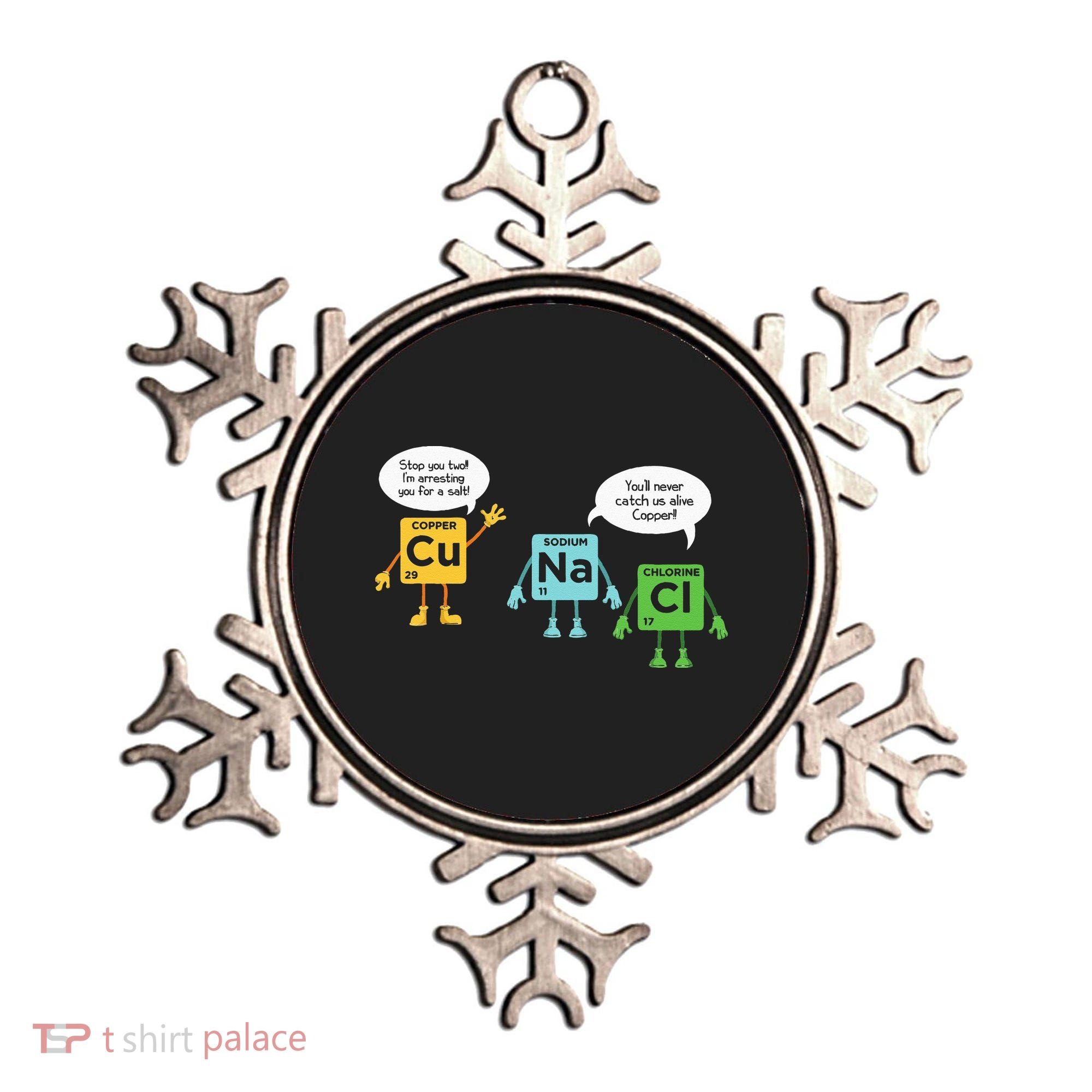 Science Chemistry Periodic Table Funny Scientist Nerd Geeks Ornament