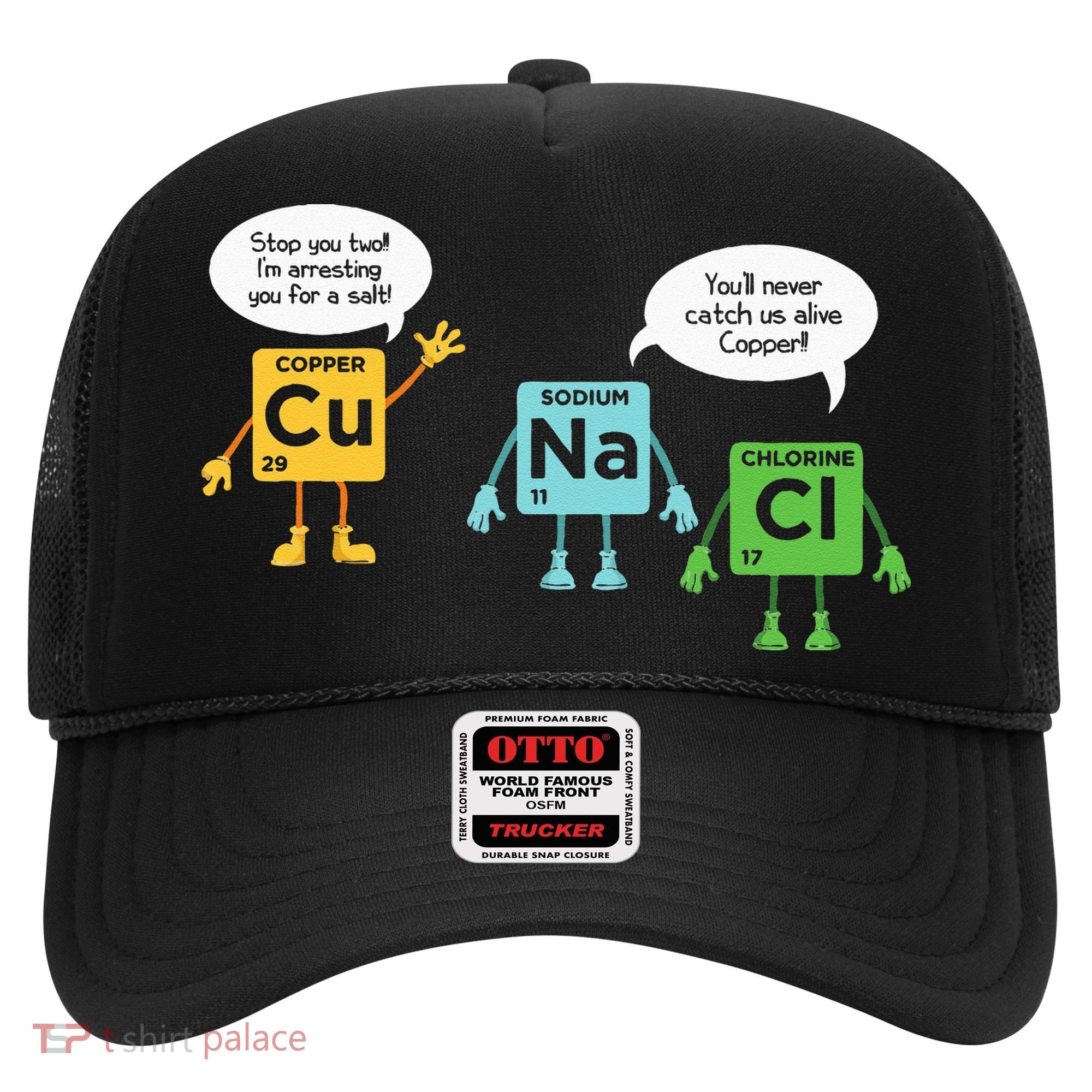Science Chemistry Periodic Table Funny Scientist Nerd Geeks Hat