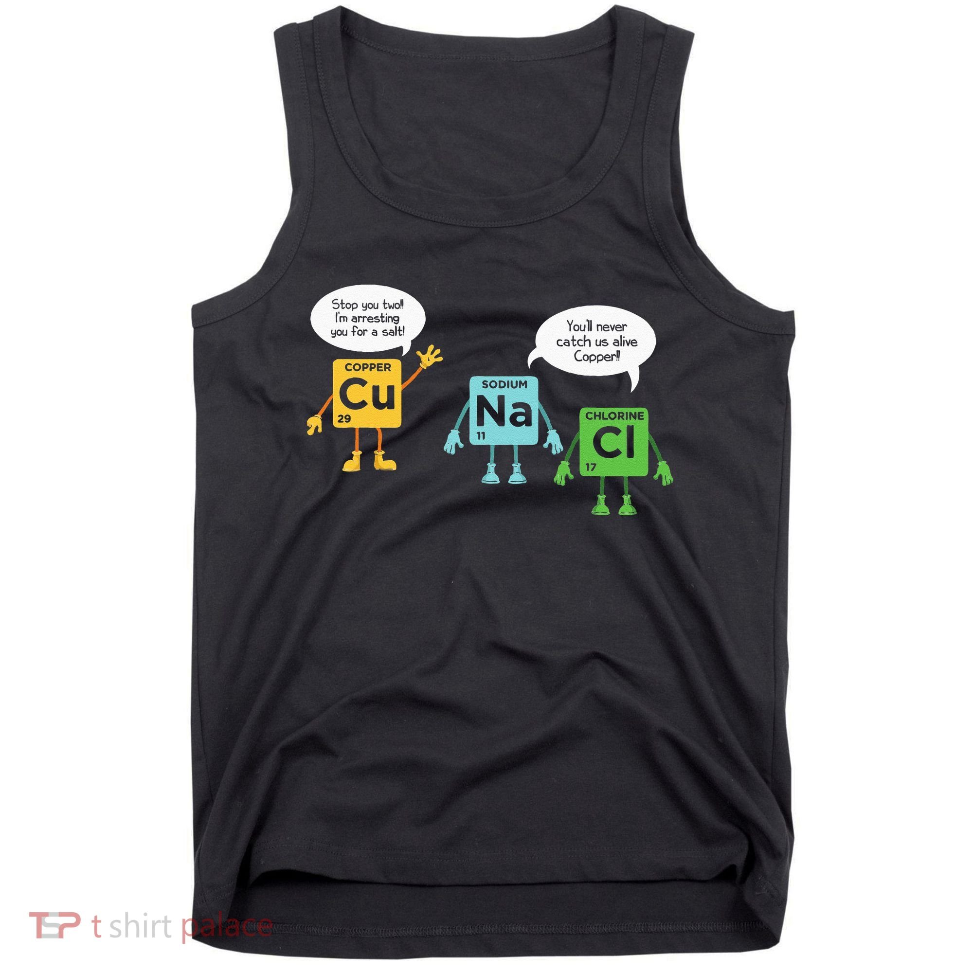 Science Chemistry Periodic Table Funny Scientist Nerd Geeks Tank Top