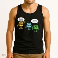 Science Chemistry Periodic Table Funny Scientist Nerd Geeks Tank Top thumb 3