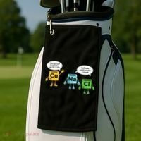 Science Chemistry Periodic Table Funny Scientist Nerd Geeks Golf Towel thumb 2