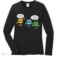 Science Chemistry Periodic Table Funny Scientist Nerd Geeks Women's Long Sleeve Shirt thumb 0