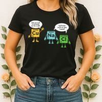 Science Chemistry Periodic Table Funny Scientist Nerd Geeks Women's T-Shirt thumb 2