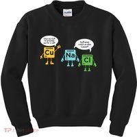 Science Chemistry Periodic Table Funny Scientist Nerd Geeks Kids Sweatshirt thumb 0