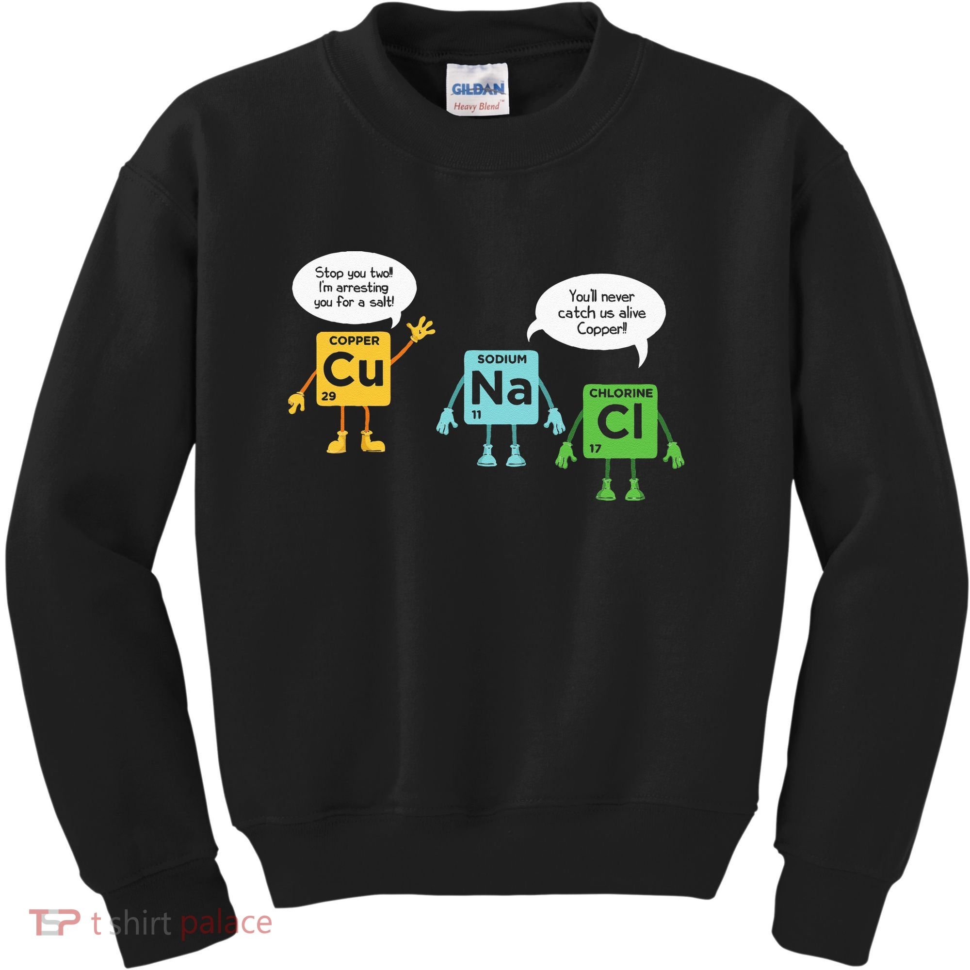 Science Chemistry Periodic Table Funny Scientist Nerd Geeks Kids Sweatshirt