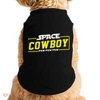 Space Cowboy Pew Pew Pew Doggie Tank thumb 0