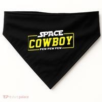 Space Cowboy Pew Pew Pew USA-Made Doggie Bandana thumb 0