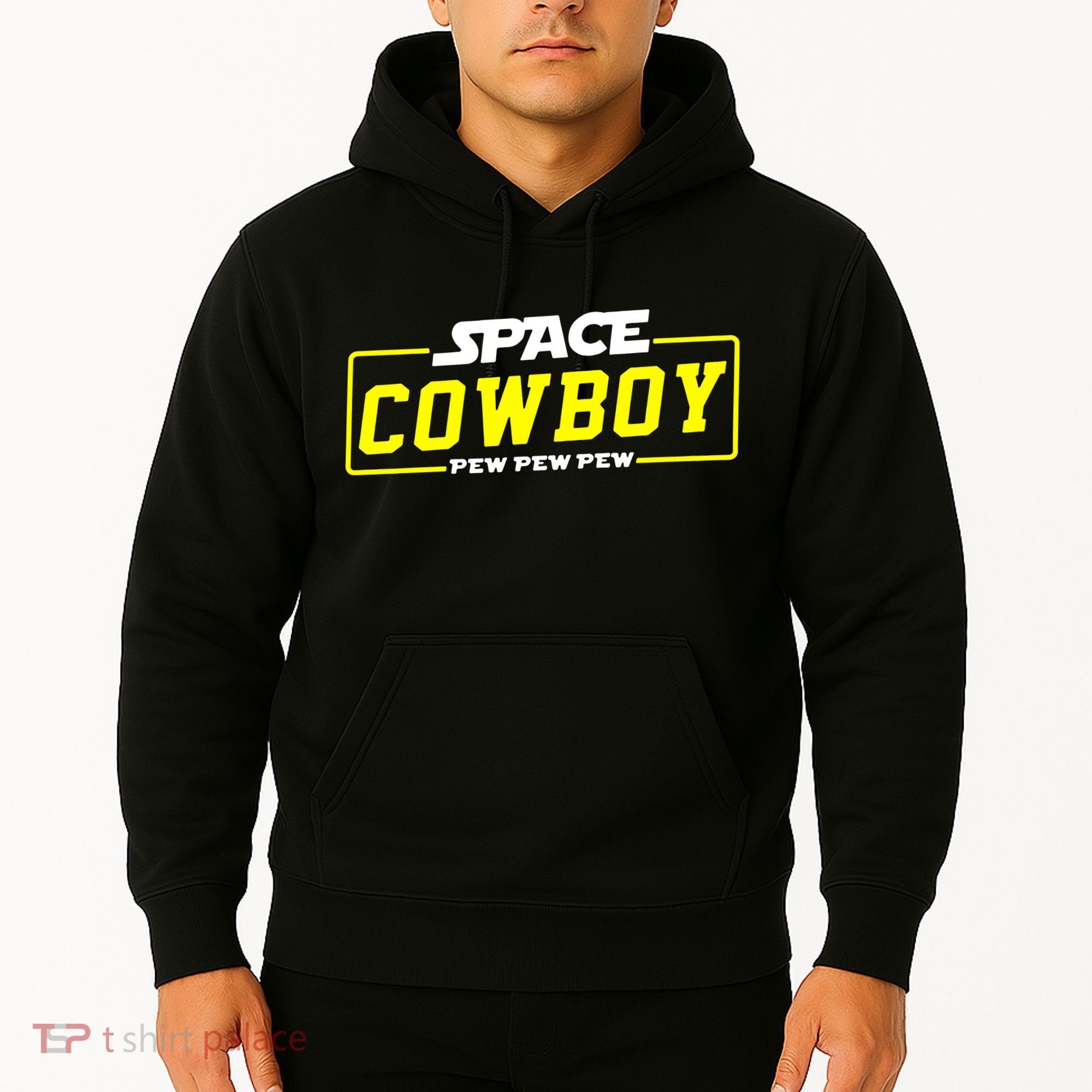 Space Cowboy Pew Pew Pew Hoodie