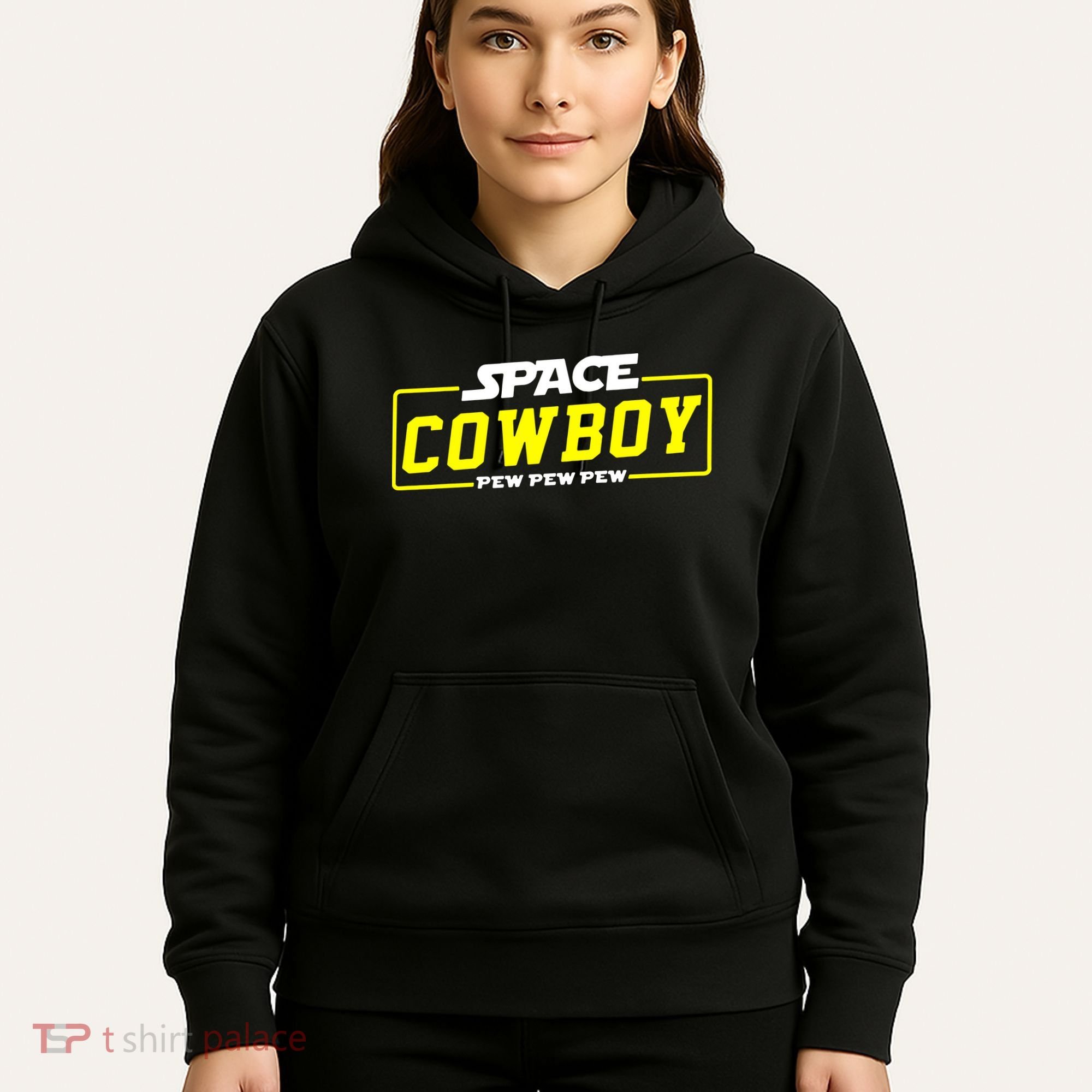 Space Cowboy Pew Pew Pew Hoodie