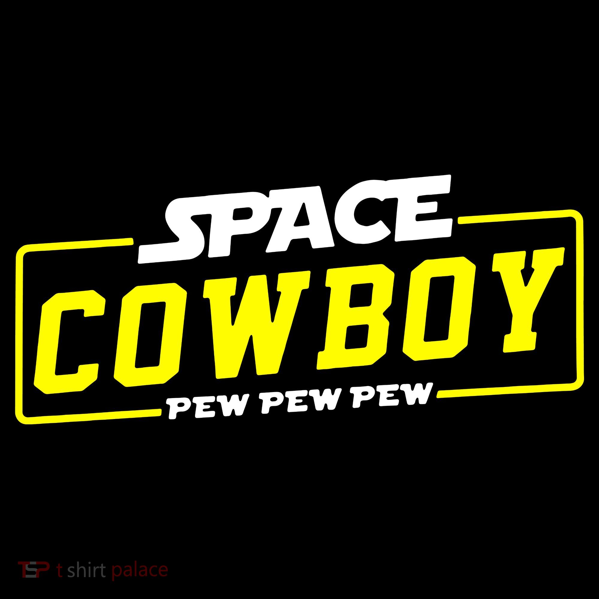 Space Cowboy Pew Pew Pew Long Sleeve Shirt