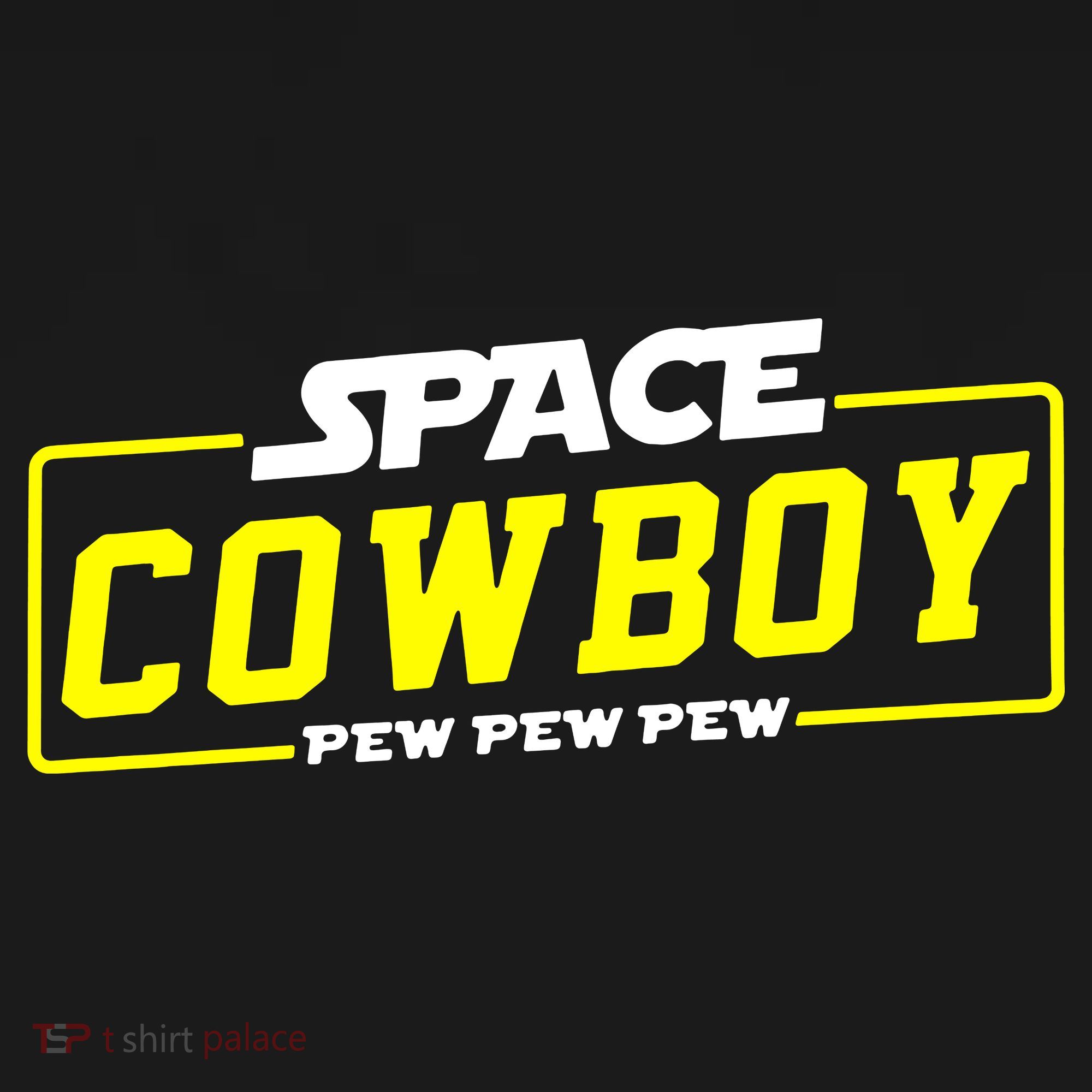 Space Cowboy Pew Pew Pew Pajama Set