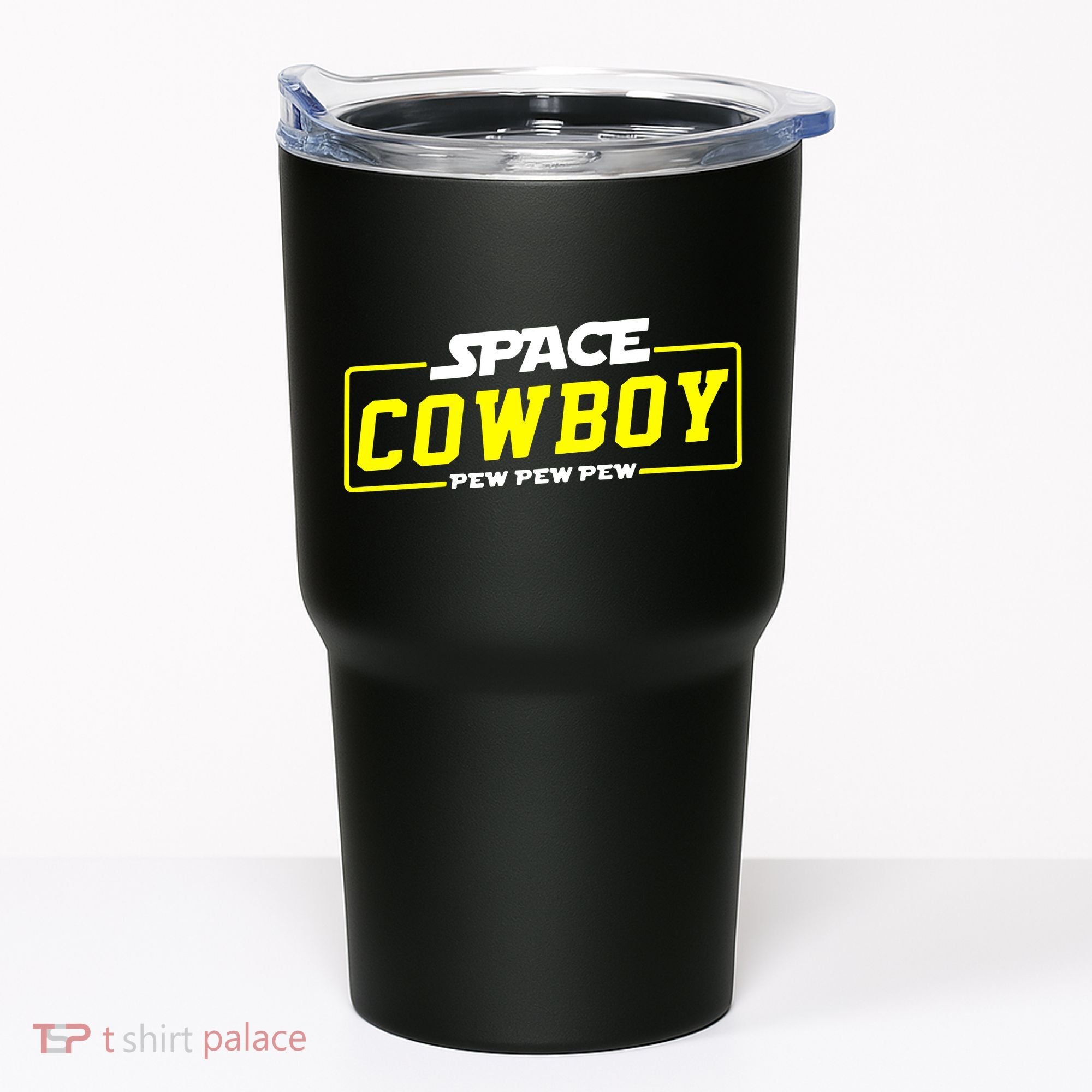 Space Cowboy Pew Pew Pew Tumbler