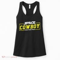 Space Cowboy Pew Pew Pew Women's Tank Top thumb 0
