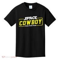 Space Cowboy Pew Pew Pew Kids T-Shirt thumb 0