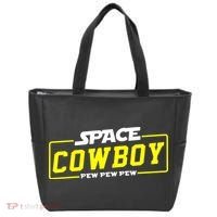 Space Cowboy Pew Pew Pew Tote Bag thumb 0
