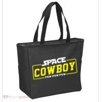 Space Cowboy Pew Pew Pew Tote Bag thumb 2